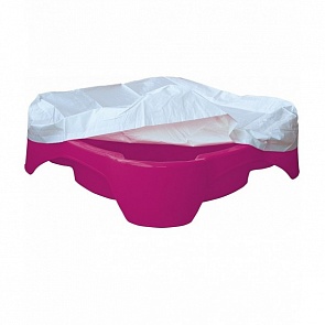 Квадратная детская песочница с чехлом (Marian Plast, 378_mp)